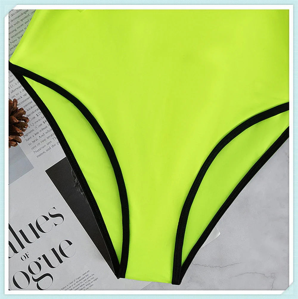 Diving one piece swimsuit