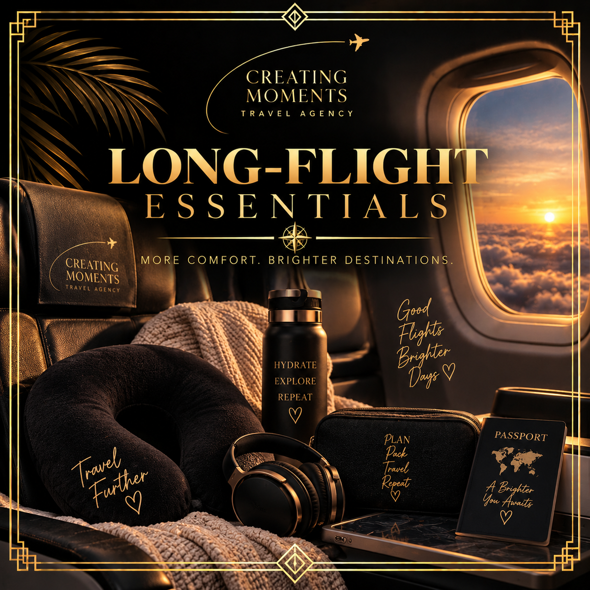 Long-Flight Essentials