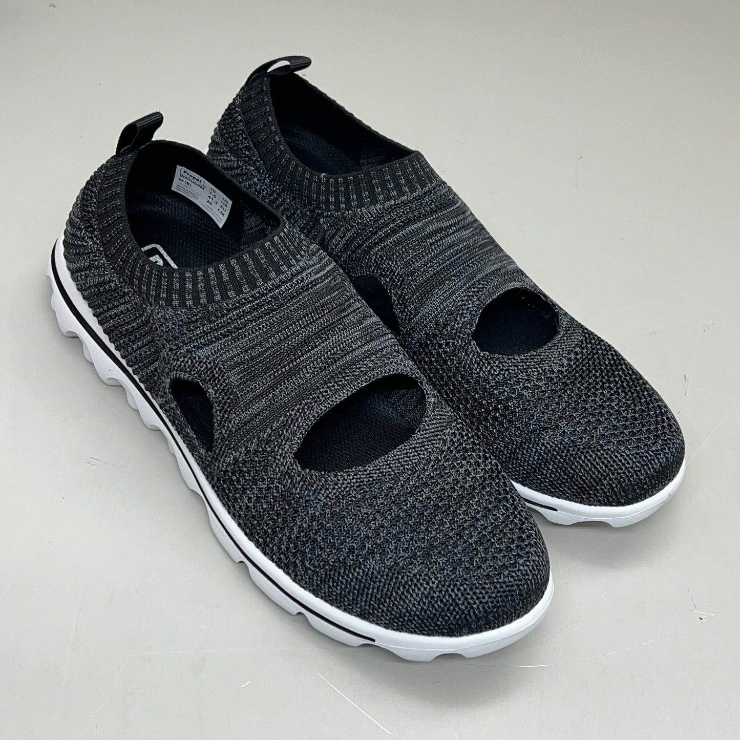 PROPET Travel Activ Avid Knit Shoe Women's Sz 9.5 Width M(B) Black WAT064M