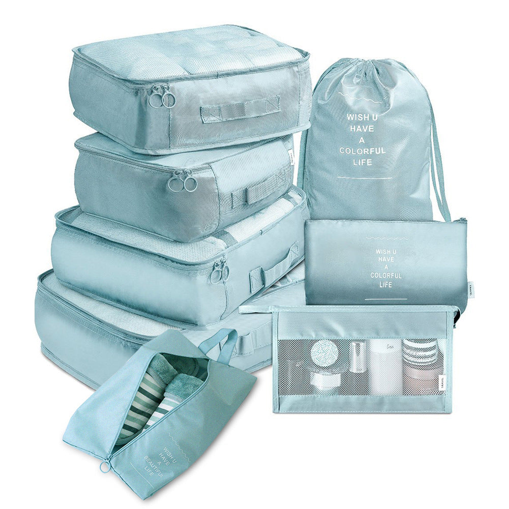 8-Piece Luggage Organizer Packing Cube Set