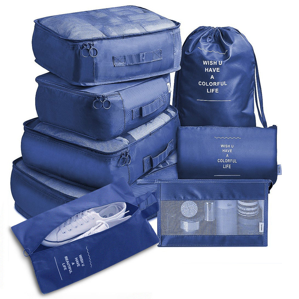 8-Piece Luggage Organizer Packing Cube Set