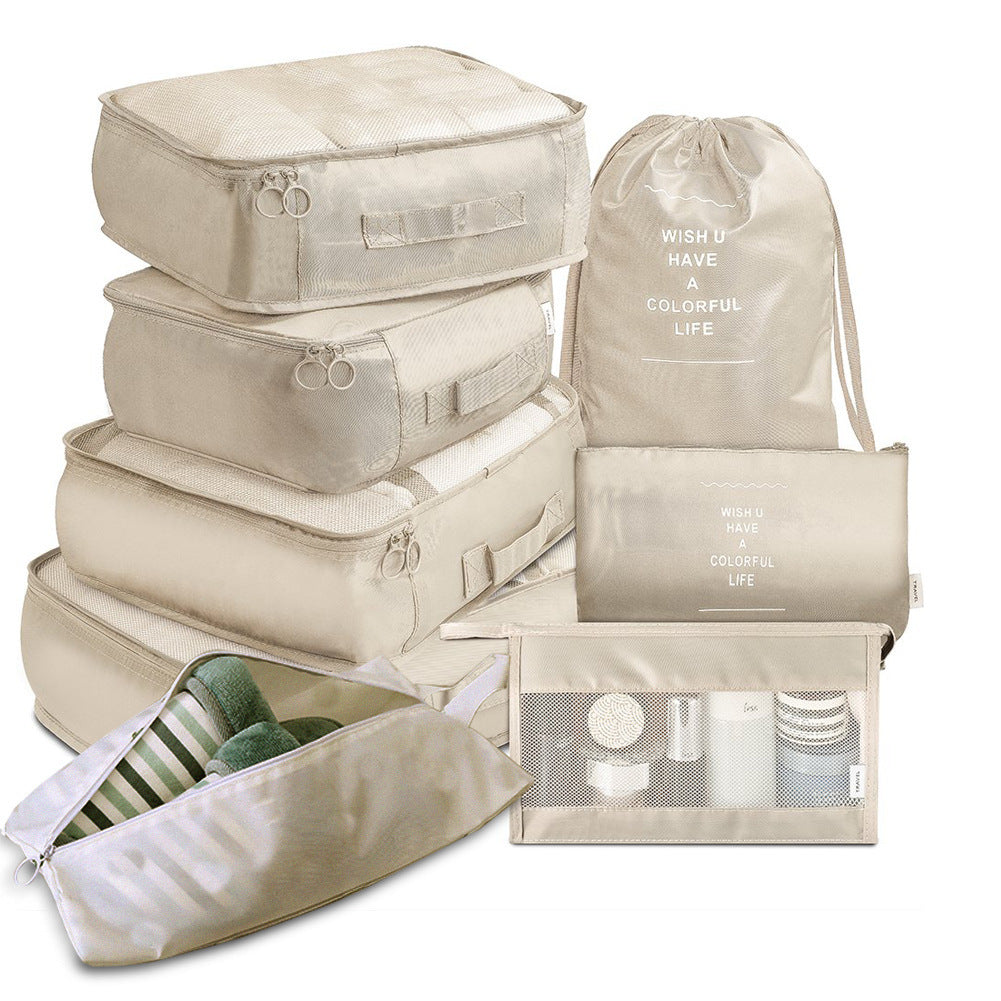 8-Piece Luggage Organizer Packing Cube Set