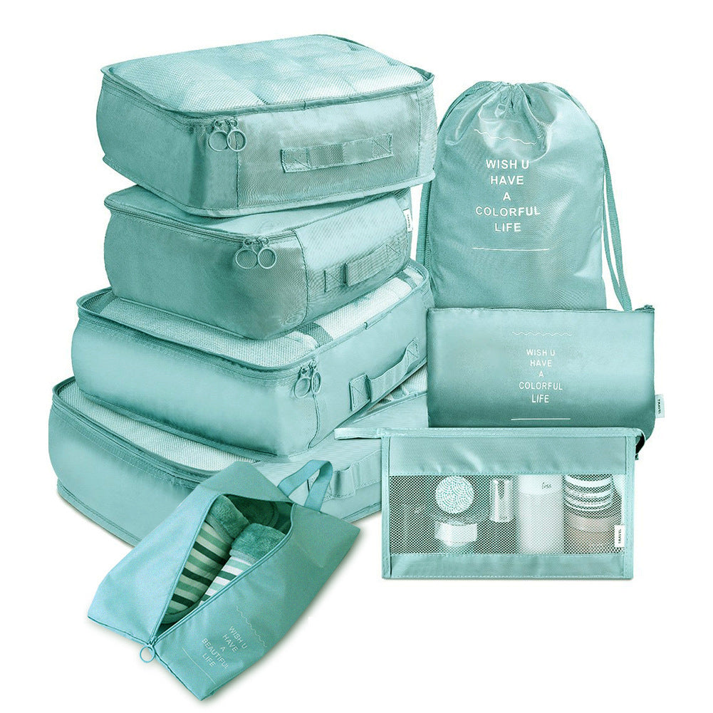 8-Piece Luggage Organizer Packing Cube Set