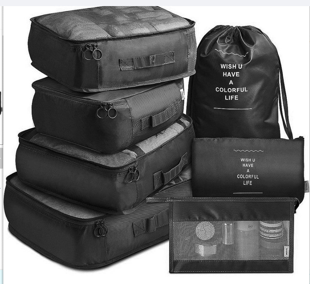 8-Piece Luggage Organizer Packing Cube Set