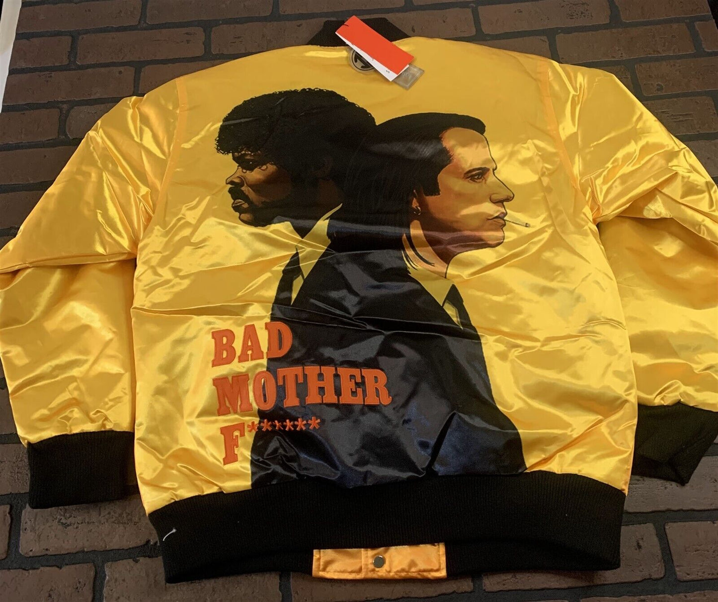 PULP FICTION BAD MOTHER F Headgear Classics Streetwear Jacket~Never Worn~ S-2XL