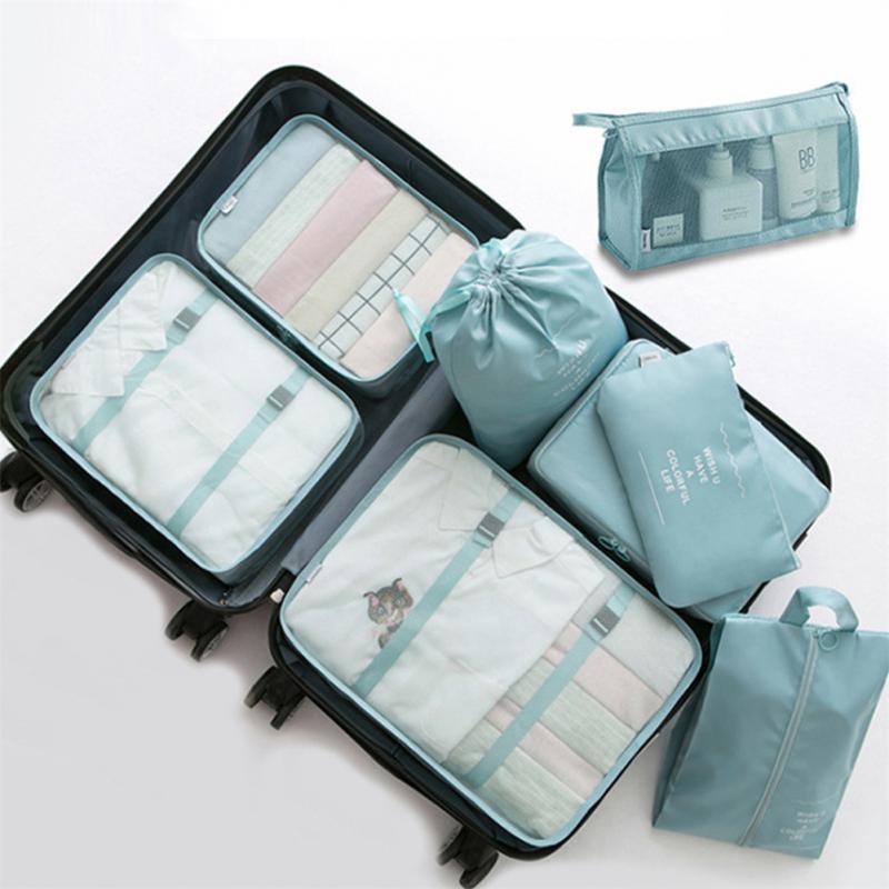 8-Piece Luggage Organizer Packing Cube Set