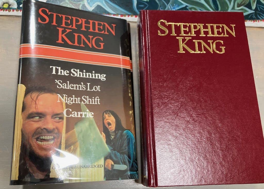 Stephen King: The Shining, Salems Lot, Night Shift, Carrie b