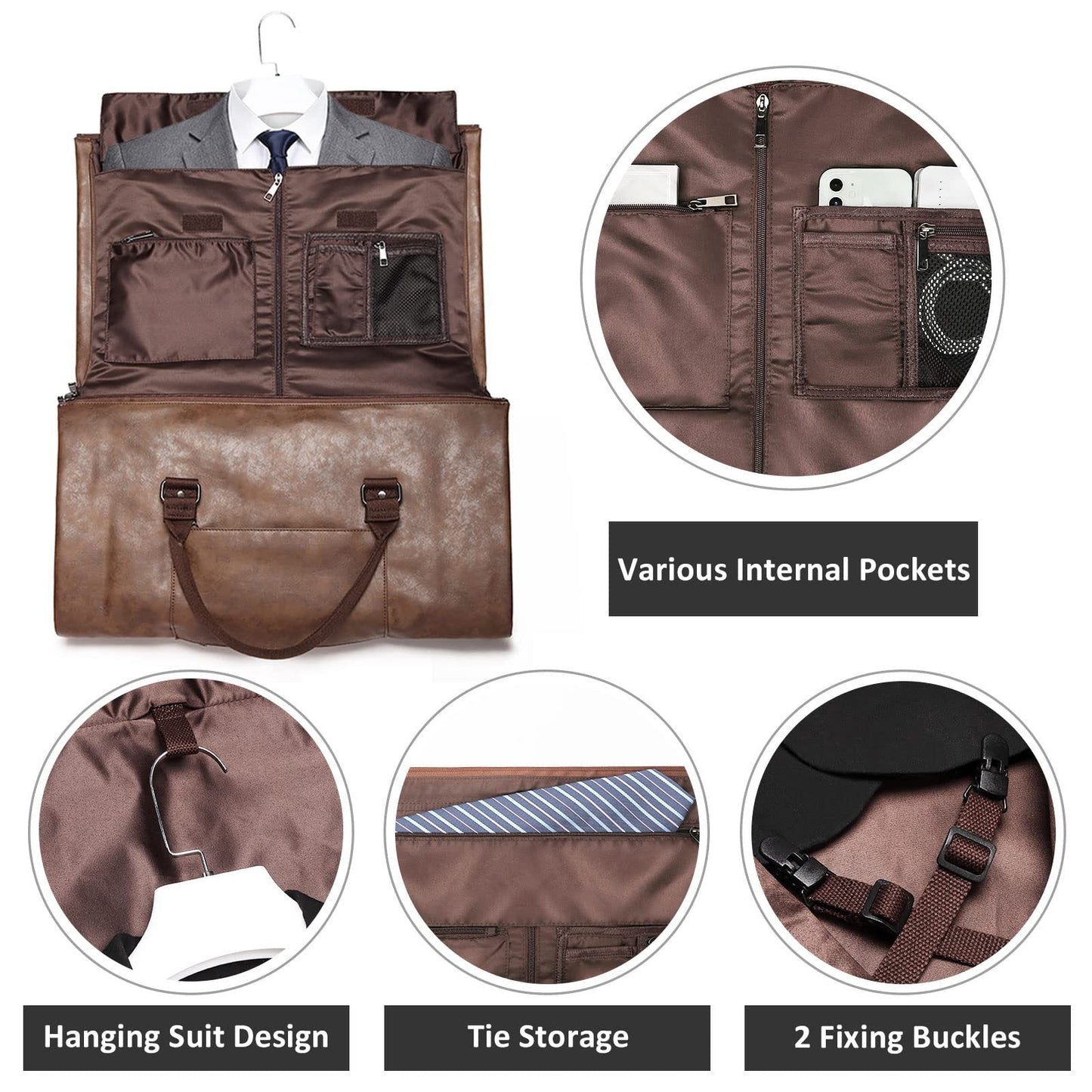 Carry Cloth Travel Bag with Compartments