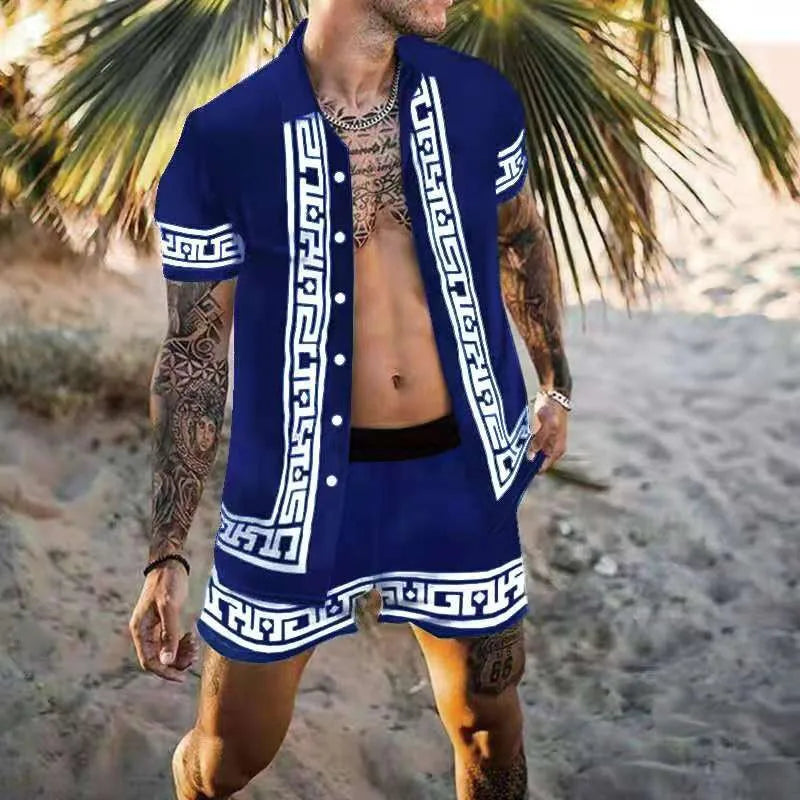 Designer style men two piece Beach set