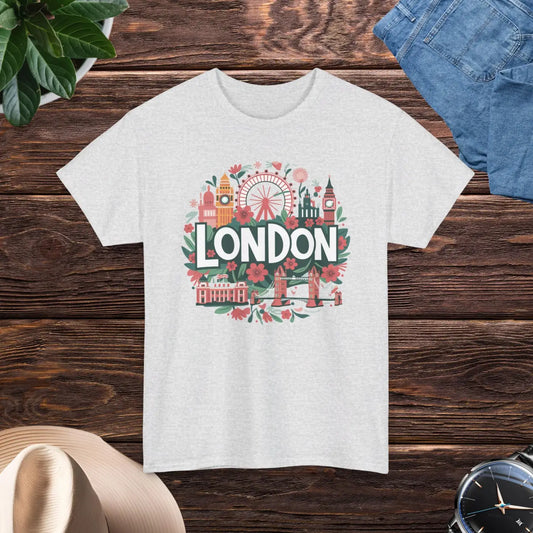 City of London Heavy Cotton Tee - Urban Style - DipaliZ