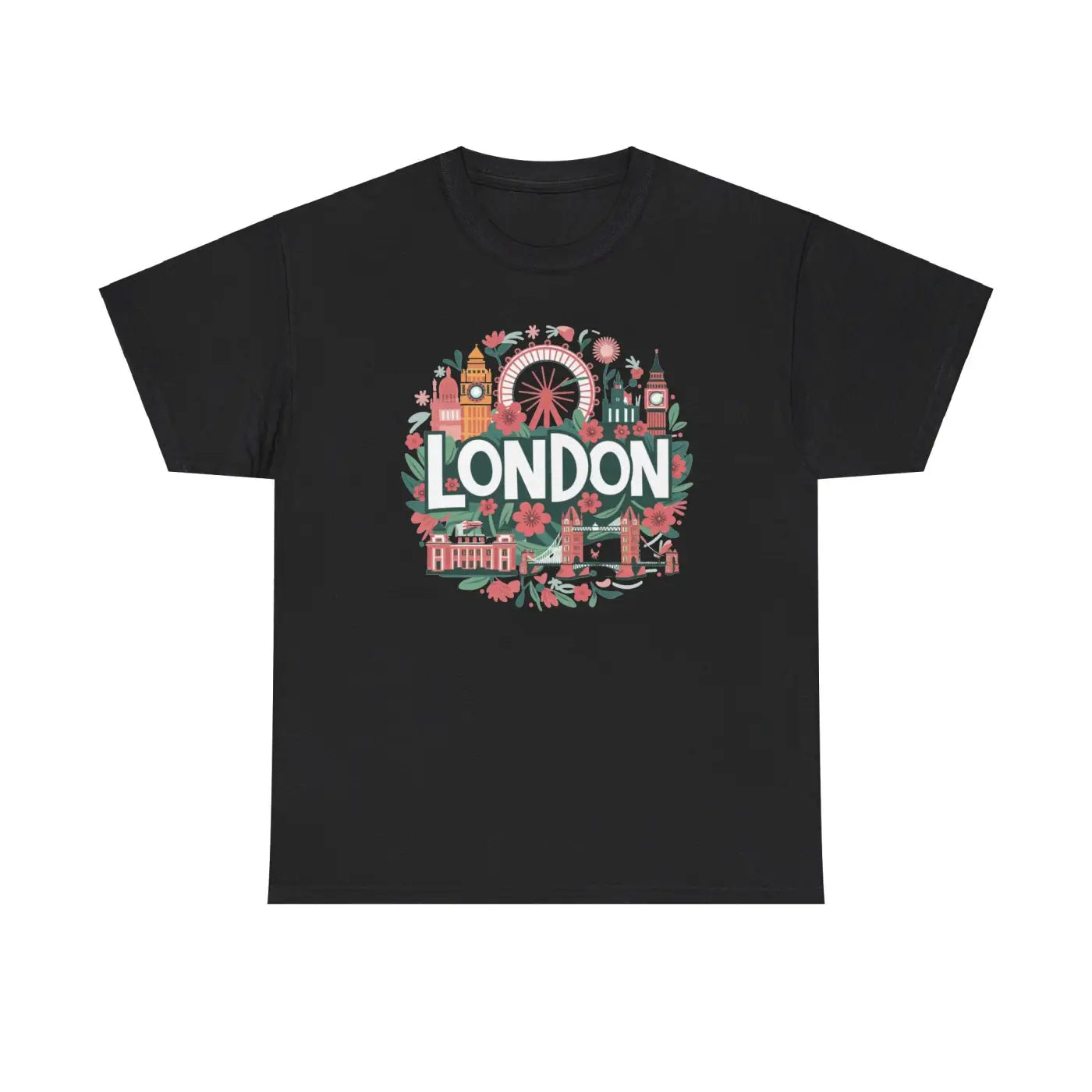 City of London Heavy Cotton Tee - Urban Style - DipaliZ