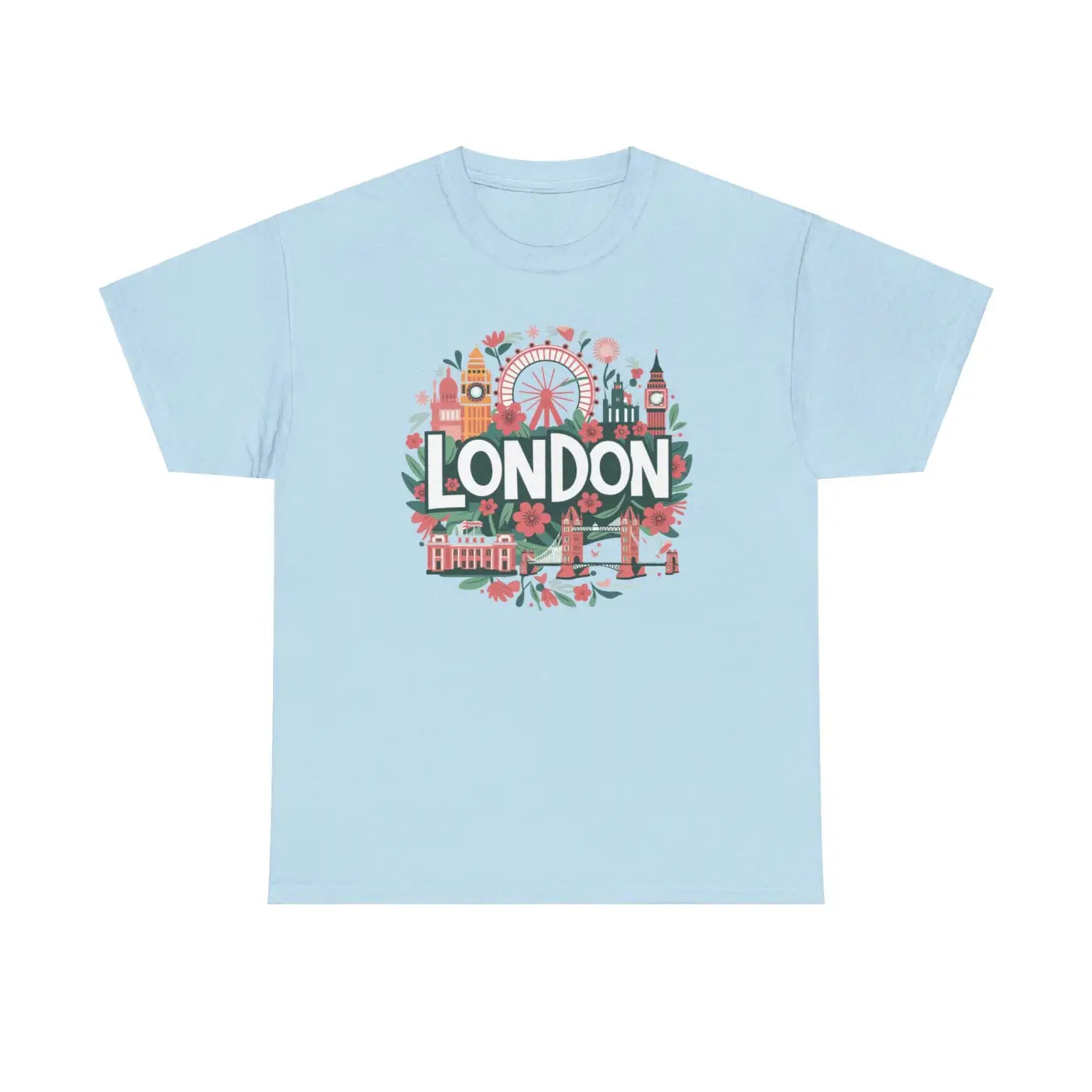 City of London Heavy Cotton Tee - Urban Style - DipaliZ