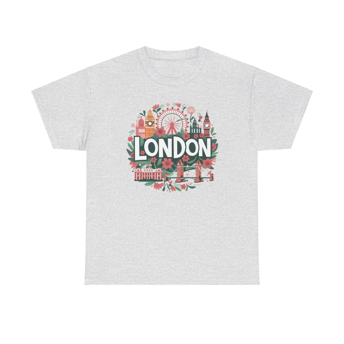City of London Heavy Cotton Tee - Urban Style - DipaliZ
