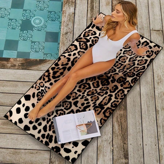 Creative Printing Quick-drying Microfiber Beach Towel