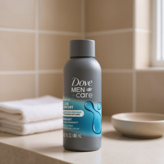Dove Men - Care Clean Comfort Body & Face Wash (Travel Size)